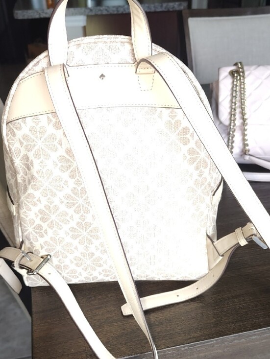 kate spade Cream Floral-Print Mini Backpack main image 8